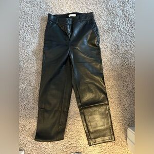 Babaton Sleek Black Straight Leg Pants